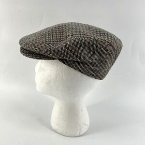 Vintage Kenmore Newsboy Flat Cabby Hat S 6 1/4 Scotland Wool Blend Cap 19.75"Cir